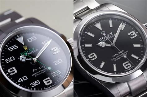 Rolex Air-King vs pilot